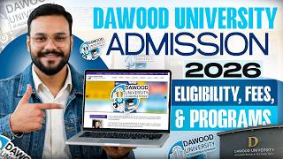 Dawood University 2026 Complete Guide | DUET Entry Test | Merit List | Scholarships | Prep Details screenshot 3