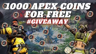 Apex Legends - Giveaway of 1000 Apex coins now open