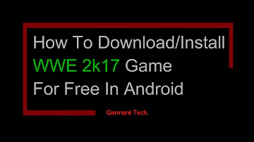WWE 2k17 Game on mobile phone