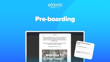 How to use preboarding software to support new hires | eloomi Product Tour