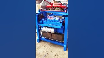 Interlocking Brick Machine Block and Paver Making Machine Concrete Block Machine #hollowblocks