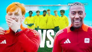 10 GOALKEEPERS vs ANGRY GINGE \& YUNG FILLY 😂 | Pro:Direct Soccer