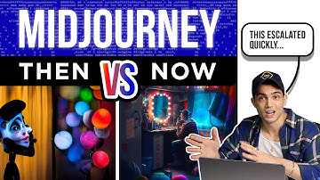 A.I. Gen Art Evolution: 6 Month Comparison 😱  (using Midjourney)