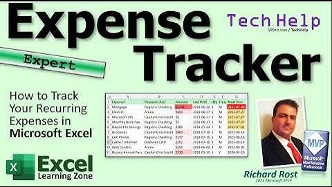 How to Track Your Recurring Expenses in Microsoft Excel
