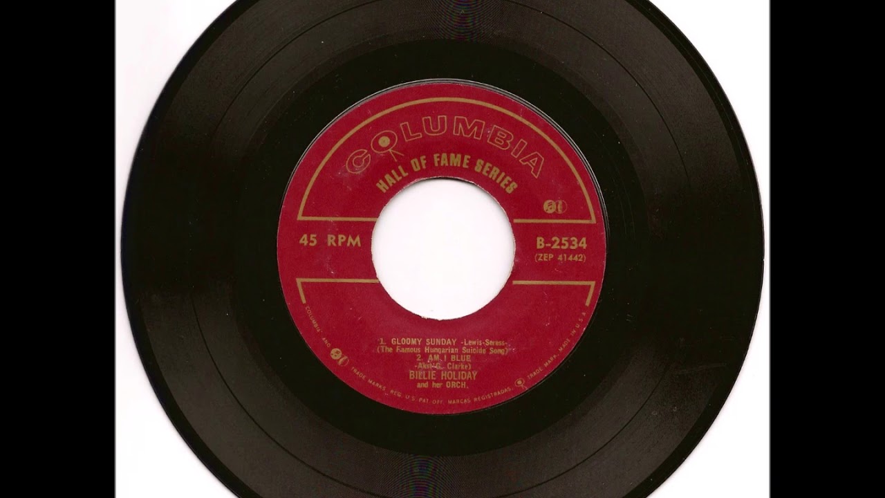 Youtube Billie Holiday Gloomy Sunday