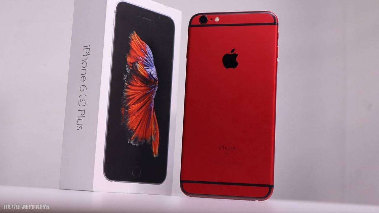Custom Red And Black Iphone 6s Plus Build Restoration Youtube