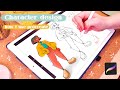 ✸ Character Design in Procreate ✸ How to Use Procreate Tutorial, Gradient Maps & Step by Step Guide