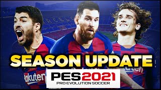 PES 2021 BREAKING NEWS!  IT'S A SEASON UPDATE!