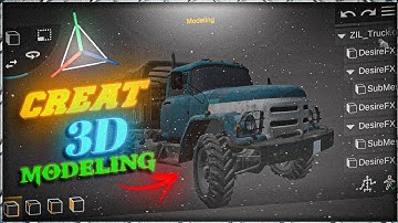 Create 3D Truck Model for your scenes in Prisma 3d | Learn prisma with me | Android |Prisma3d