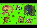 Every humungousaur transformation