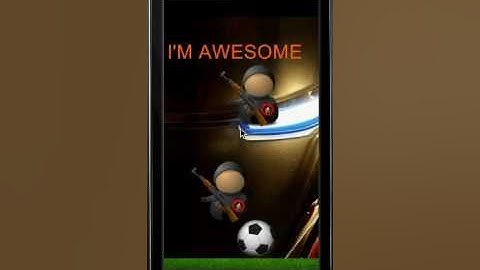 footmania - my first android app created using corona sdk