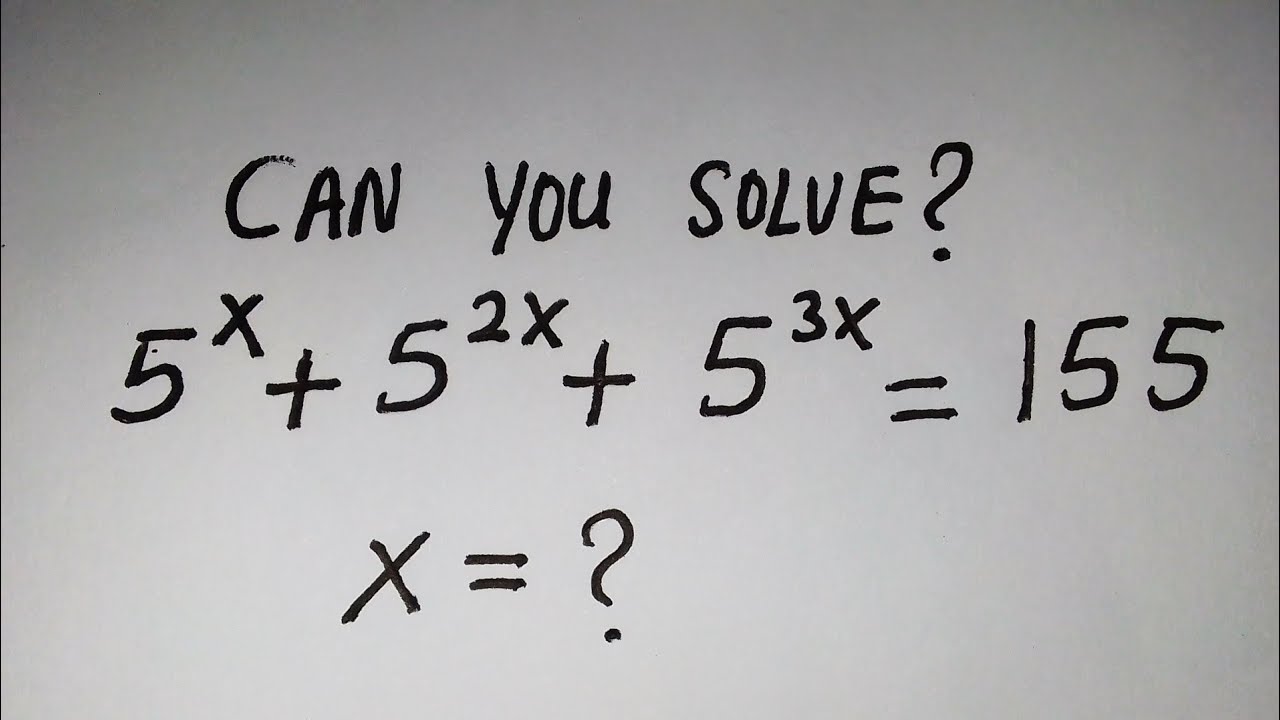 can you solve? | A Tricky Math Algebra Problem | Math Olympiad Question 