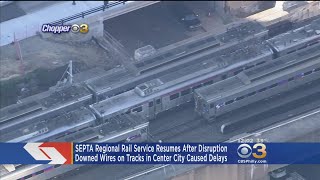 SEPTA Regional Rail Service Resumes After Disruption