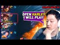 Gosu General picked Harley in 5men high rank gameplay | Mobile Legends