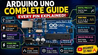 🔥 Arduino Uno Complete Guide | Every Pin Explained for Beginners