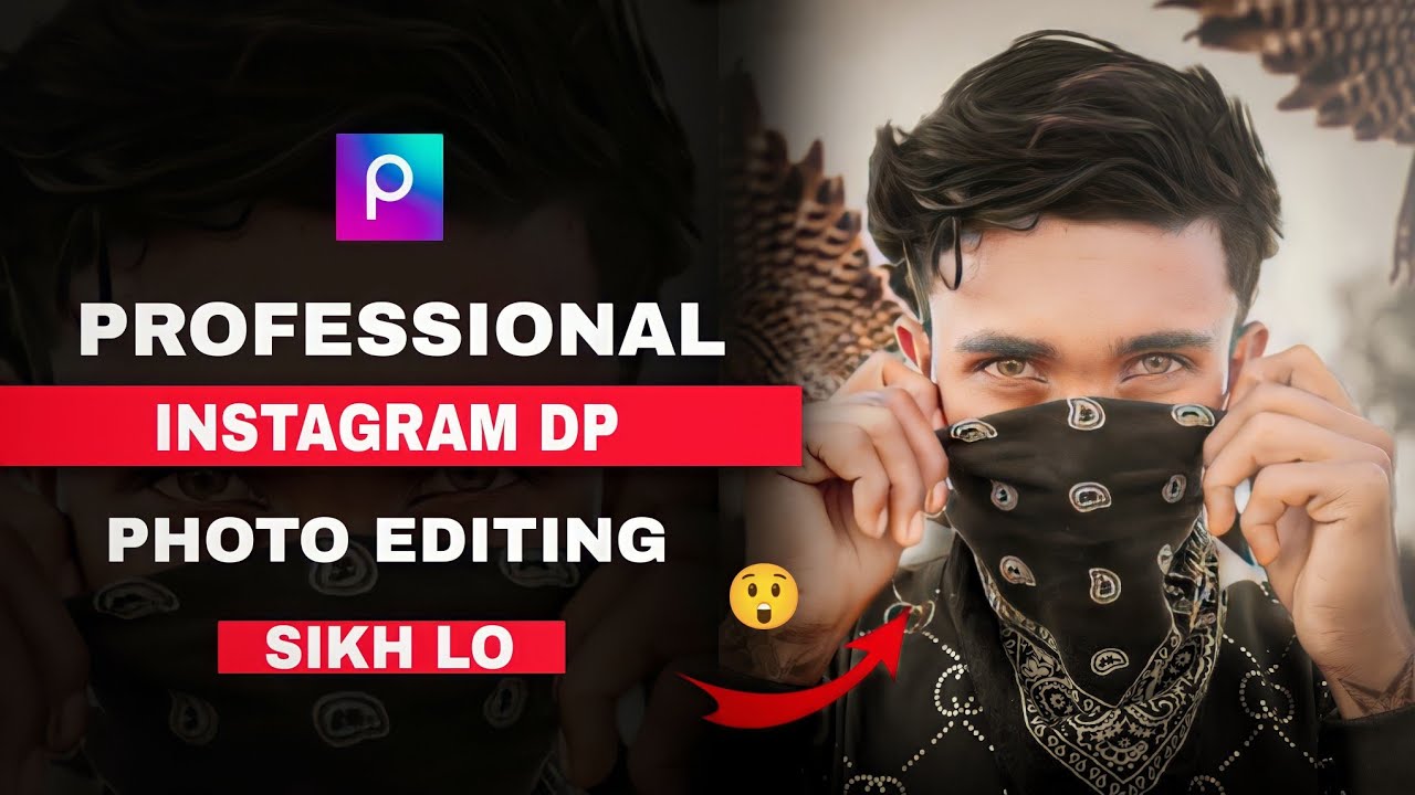 PROFESSIONAL INSTAGRAM DP PHOTO EDITING // INSTAGRAM DP PHOTO EDITING IN PICSART