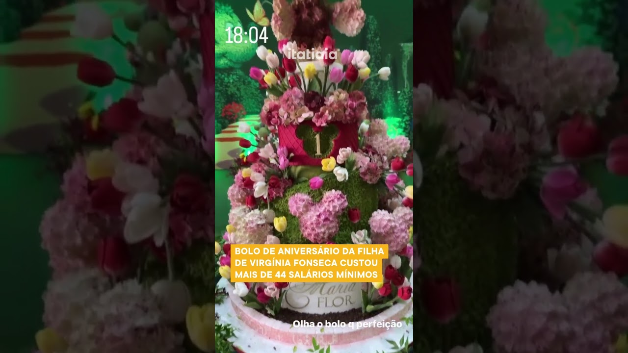 Bolo de R$ 58 mil: confeiteira dos famosos detalha projeto para festa da  filha de Virginia e Zé Felipe, Dia do Empreendedor