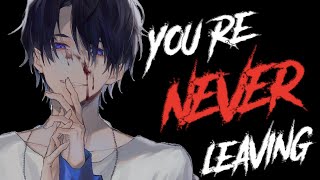 [M4F] Obsessive Yandere BF Kidnaps And Force Feeds You (With His Mouth) [ASMR RP] [Toxic] [British]