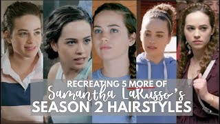 SAMANTHA LARUSSO’S S2 HAIRSTYLES | Curly Workout Hairstyles | PT. 2