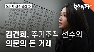 도이치 선수 문건 ② 김건희, 주가조작 선수와 의문의 수천만 원 돈거래 - 뉴스타파