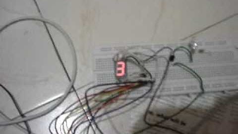ATMega8 and 7Segment LED