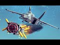 Auto Guided Missiles vs Airplanes and Vehicles | Besiege