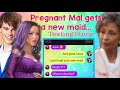 Pregnant Mal gets a new maid, Descendants Texting Story ✨ Trio of Stars