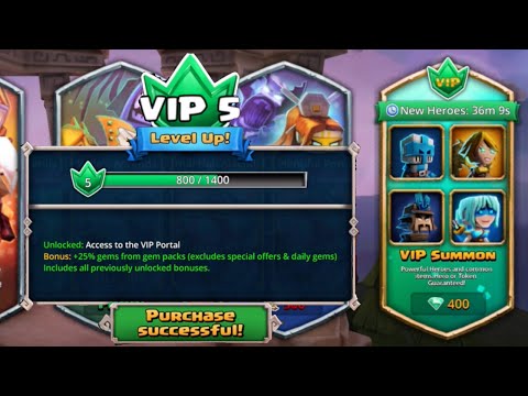 Dungeon Boss - How to unlock VIP Portal!