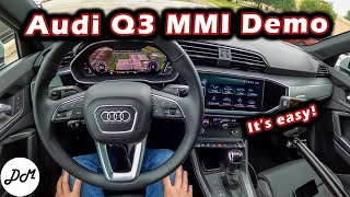 2022 Audi Q3— Infotainment Review | Touchscreen, Apple CarPlay HowTo