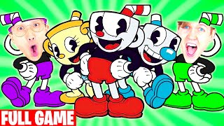 LANKYBOX Playing CUPHEAD!? (ALL BOSSES & FULL GAME PLAY!) screenshot 5