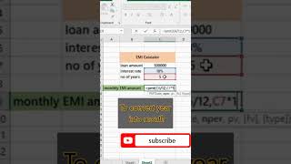 Calculate Loan Emi In Excel