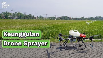 Untungnya Penyemprotan dengan Drone Sprayer