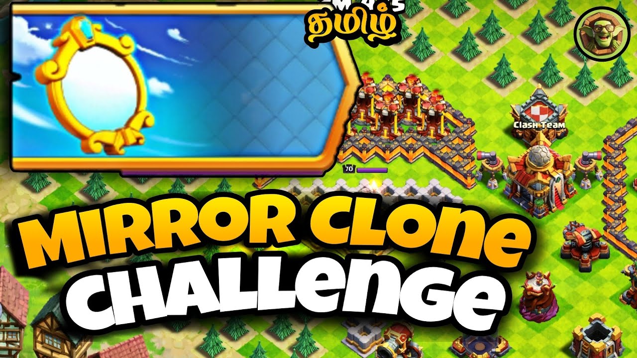 Easily 3 Star Mirror Clone Technique Challenge In Clash Of Clans coc easily-3-star-mirror-clone-technique-challenge-in-clash-of-clans-coc