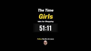Girls Shopping Vs Boys Shopping By @rajbro
