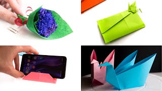 4 Easy Paper folding Craft - Origami ideas #57