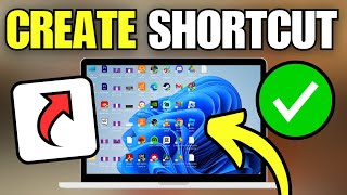 How To Create Desktop Shortcut For ANY Website (Windows 11)