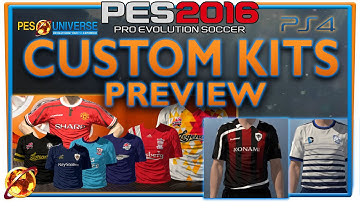 PES 2016 Custom Kit Showcase by Bibby (Available now on pesuniverse.com)