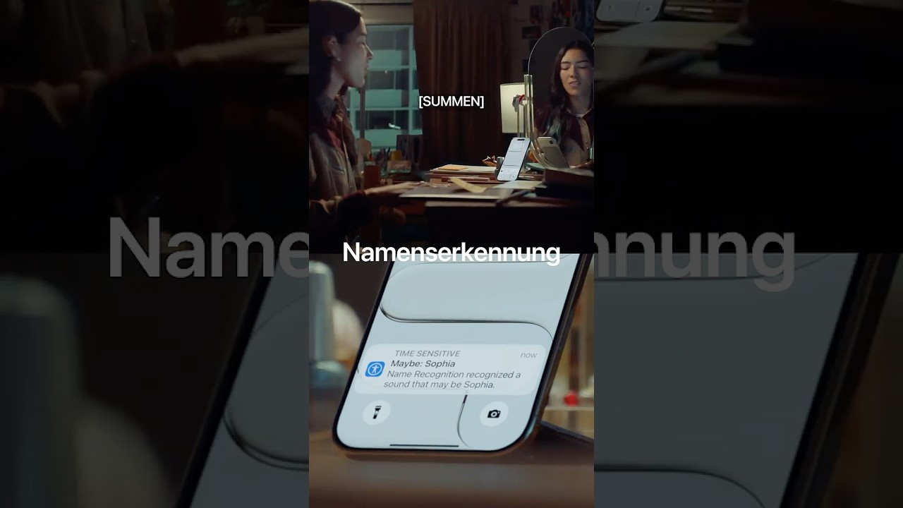 Erhalte eine Mitteilung, wenn jemand deinen Namen ruft. #Shorts