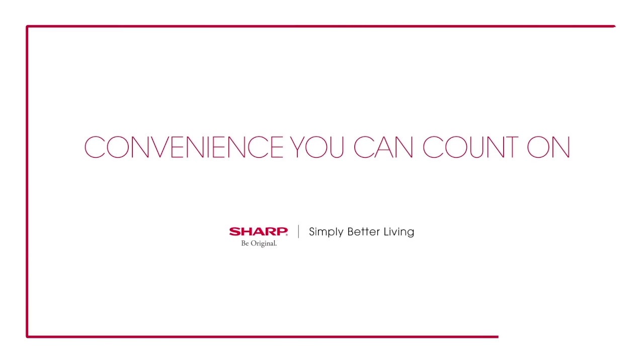 Sharp Stainless Steel Countertop Microwave (SMC0912BS) - YouTube