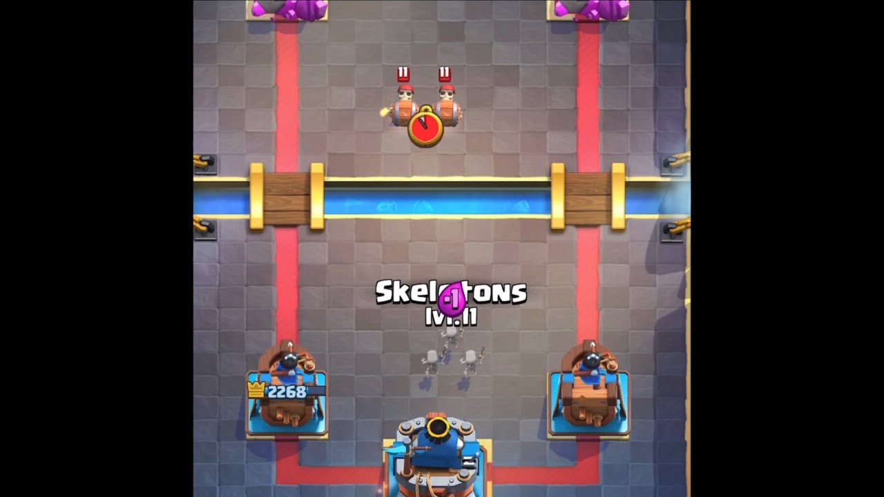 How to fully counter wall breakers with skeletons