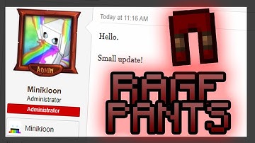 RAGE PANTS: The Hypixel Pit 1.0.1 Update