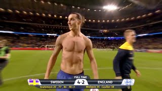 「単独でイングランドを破壊した」イブラヒモビッチ、4ゴール大暴れ!!  スウェーデン 4-2 イングランド