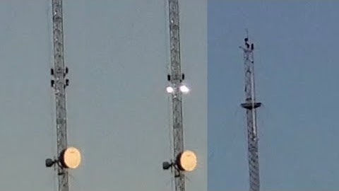 The return of the tower with FH-324 beacons & 300mm beacons