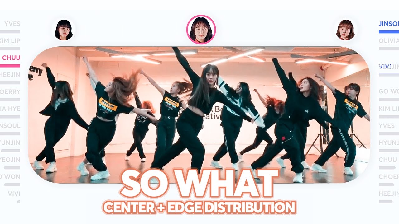 LOONA - So What (Center + Edge Distribution) PATREON REQUESTED