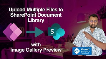 Upload Multiple Files to SharePoint Document Library with Image Gallery Preview