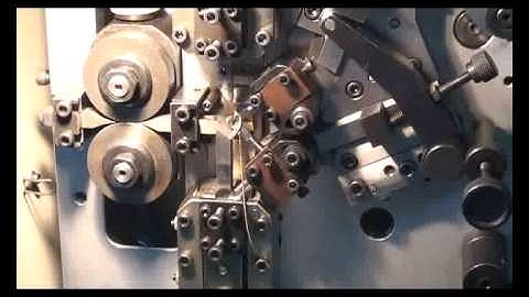 AL 208 2 Axis CNC Compression Spring Machine