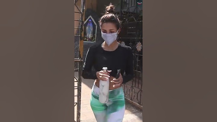 Malaika Arora Spotted Post Workout Outside Diva Yoga in Bandra #malaikaarora  #workout #divayoga