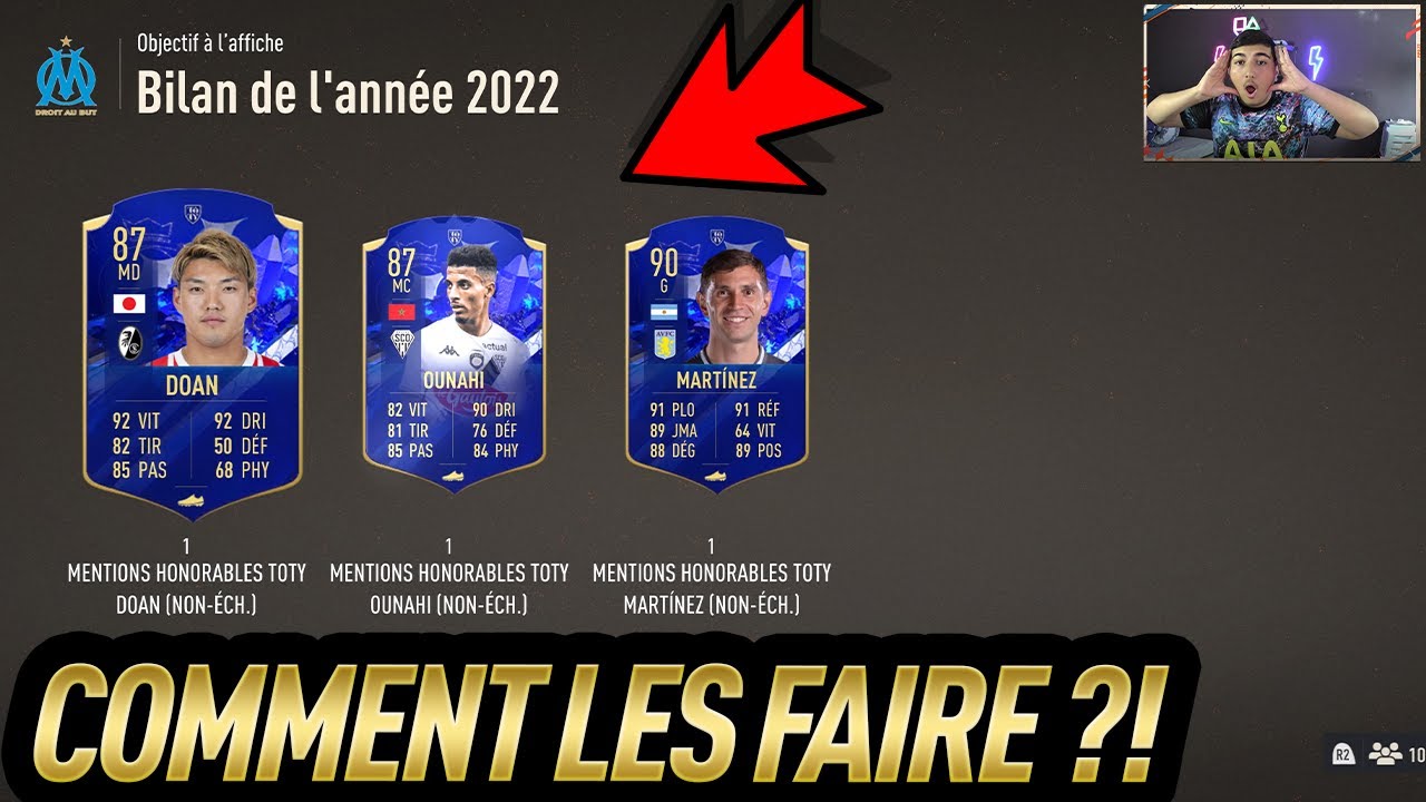 FIFA 23, DCE FUT Solution Choix Joueur Bilan de l'année - Guides -  Gamosaurus