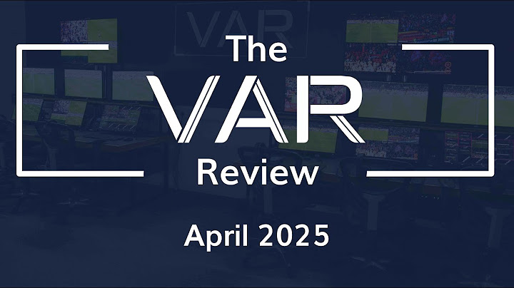 The VAR Review | April 2025