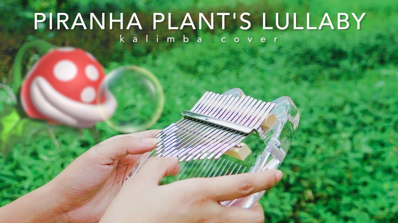 Piranha Plant's Lullaby Super Mario 64 - Kalimba Cover【Easy Tabs】
